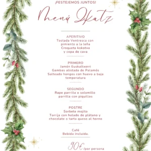 Menú Ikatz